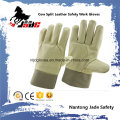 Cowhide Furniture Leather Industrial Safety Work Glove